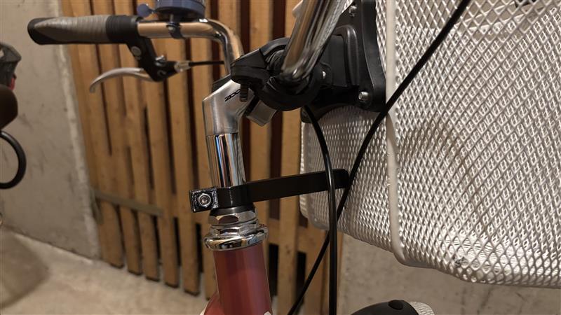 Stütze Fahrradkorb