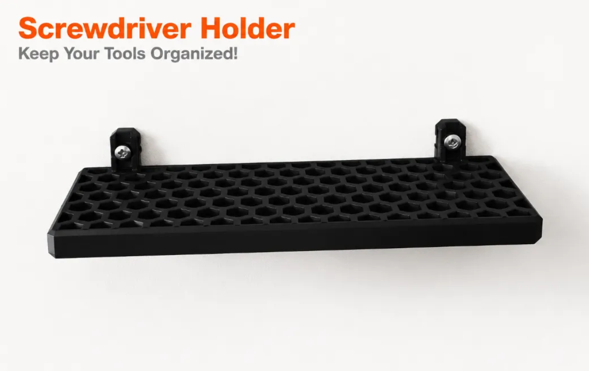 Miniatura 3 do modelo 3D Screwdriver holder
