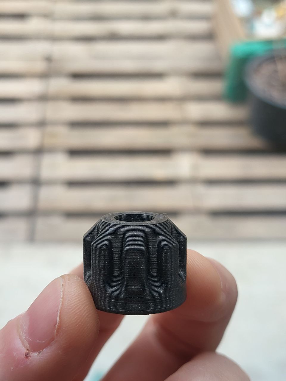Threaded stud tip M8, for MOZA and more.
