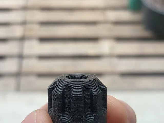 Threaded stud tip M8, for MOZA and more.