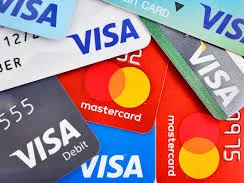 VISA payment card