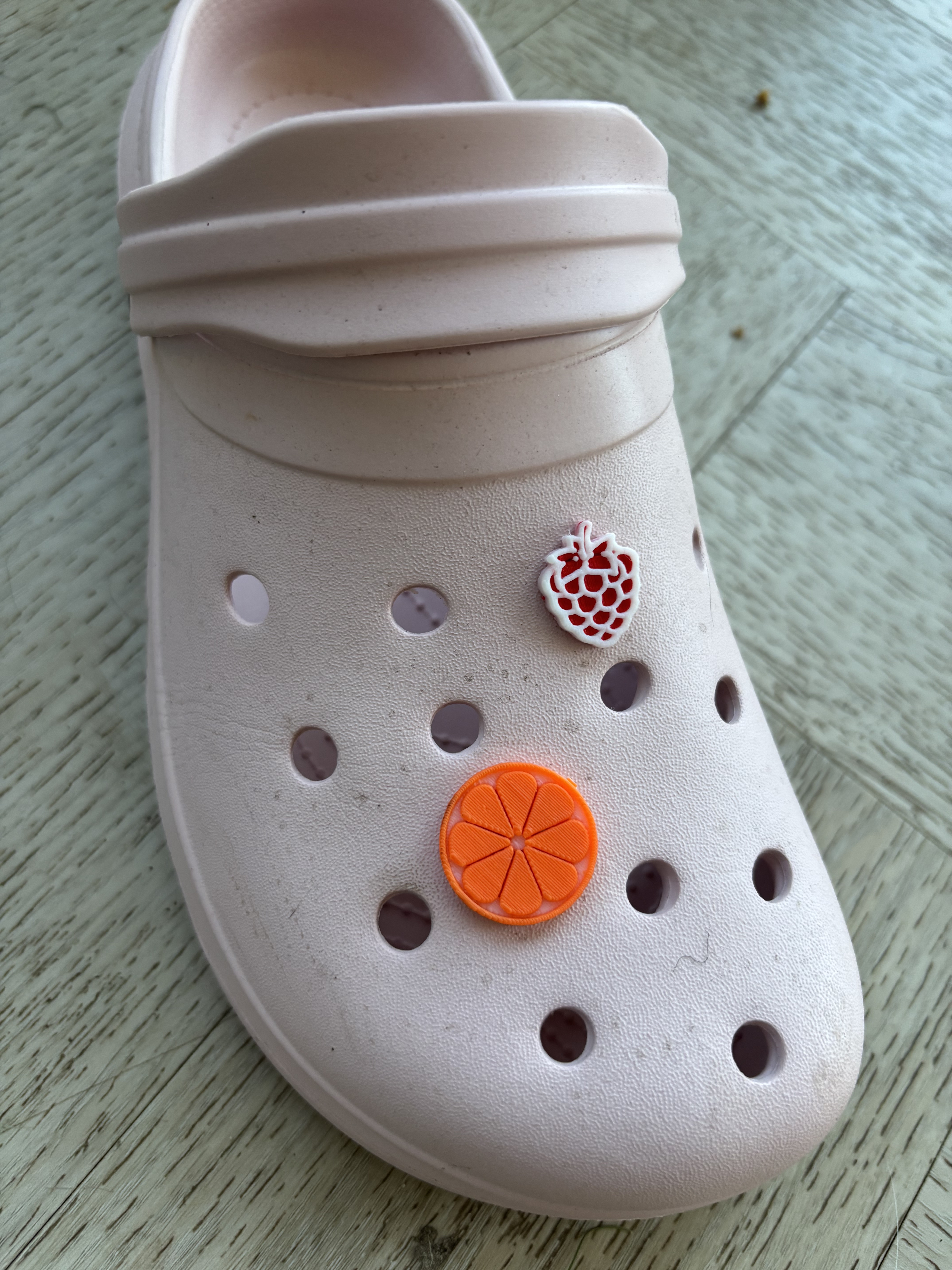 Fruity Clog Charms