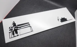 Banksy's Weston Super Mare - 2 Color w/filament change (1 at a time)