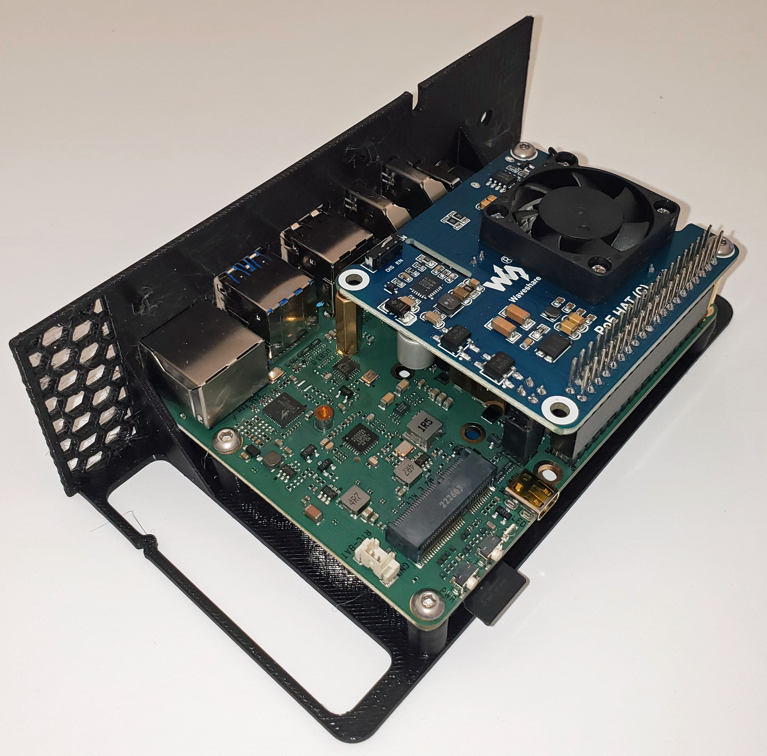 Rock 5B 5-node cluster von PigLover | Kostenloses STL-Modell ...