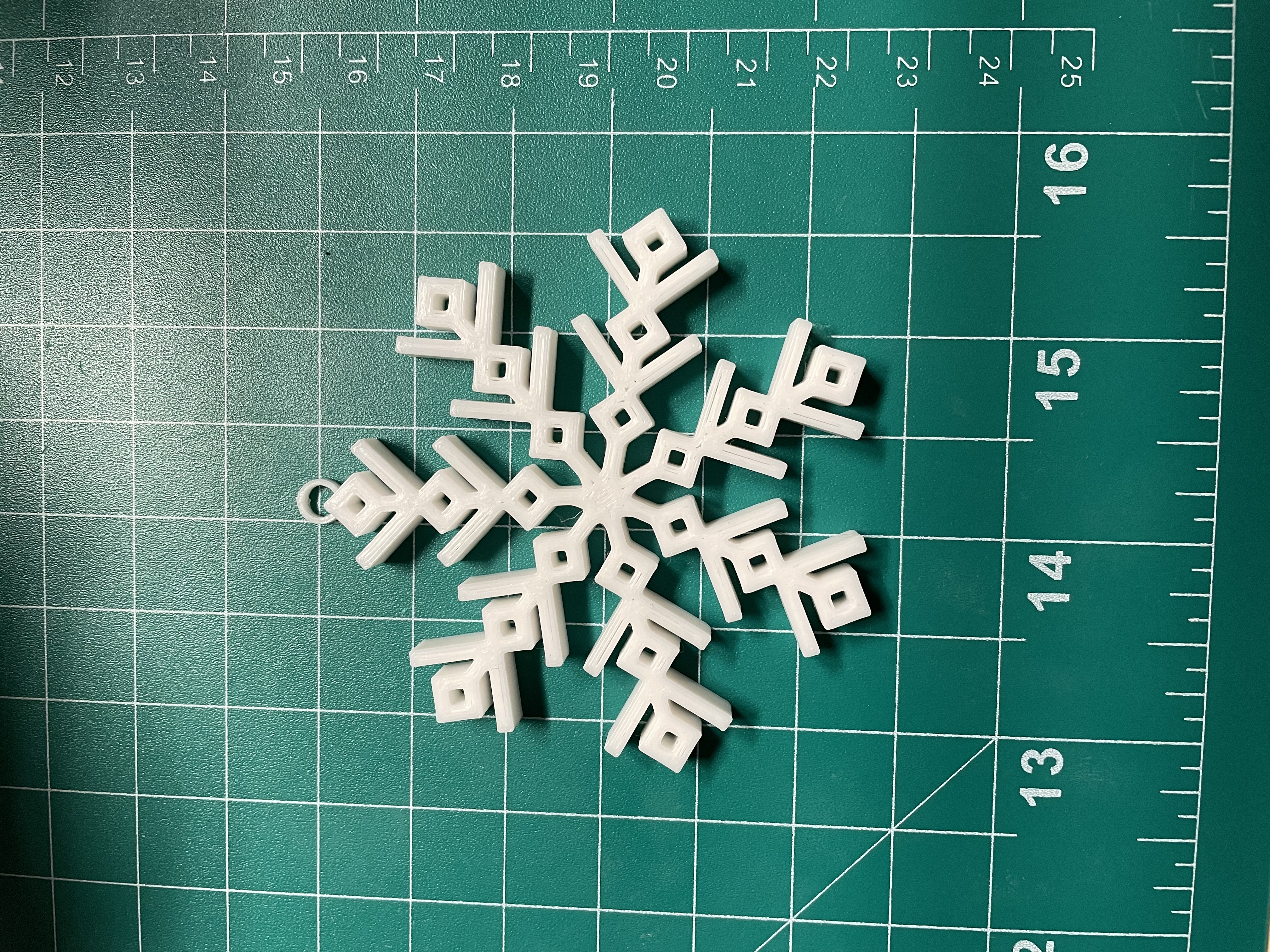 Christmas Snowflake Ornament