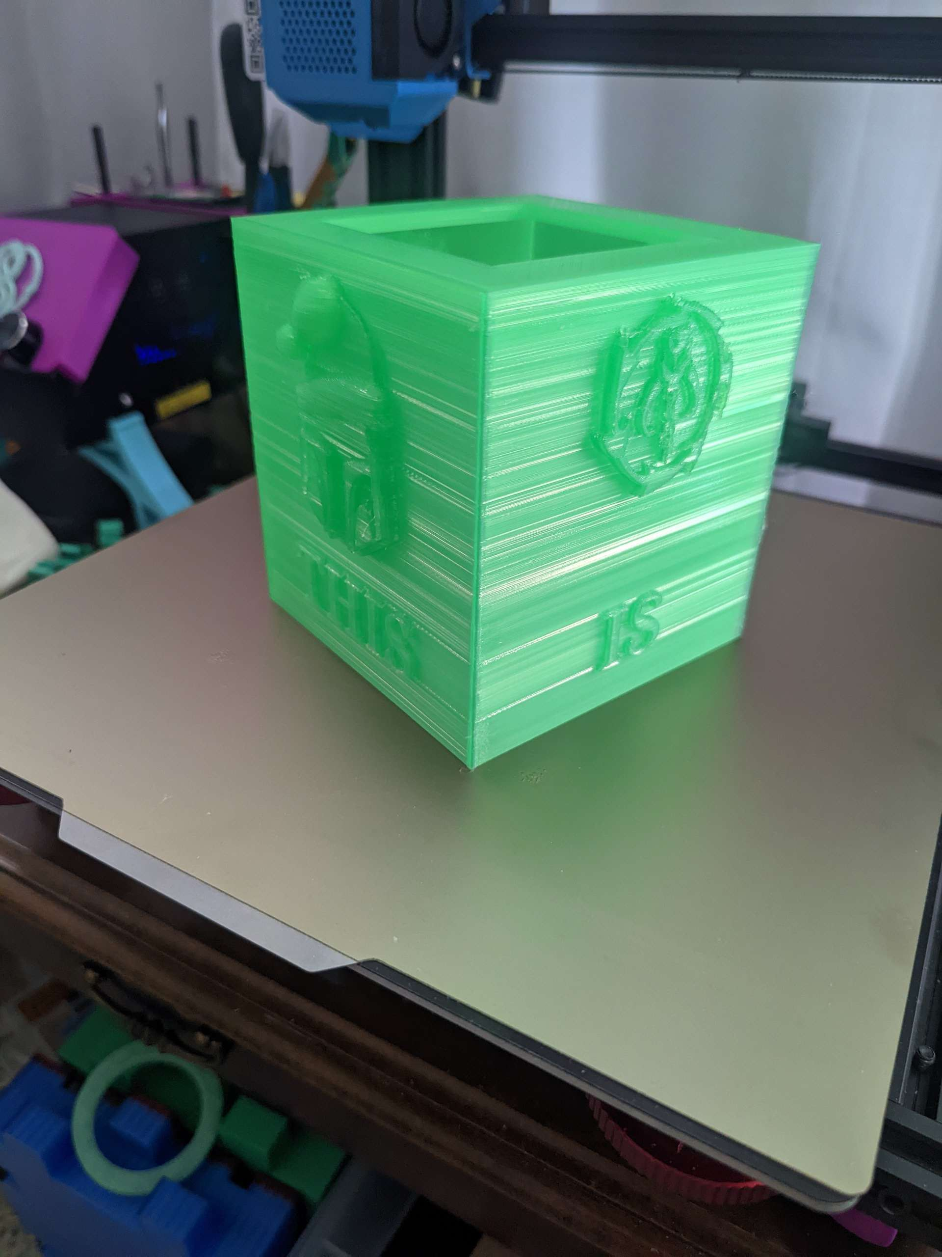Mandolorian Tissue Box Cover