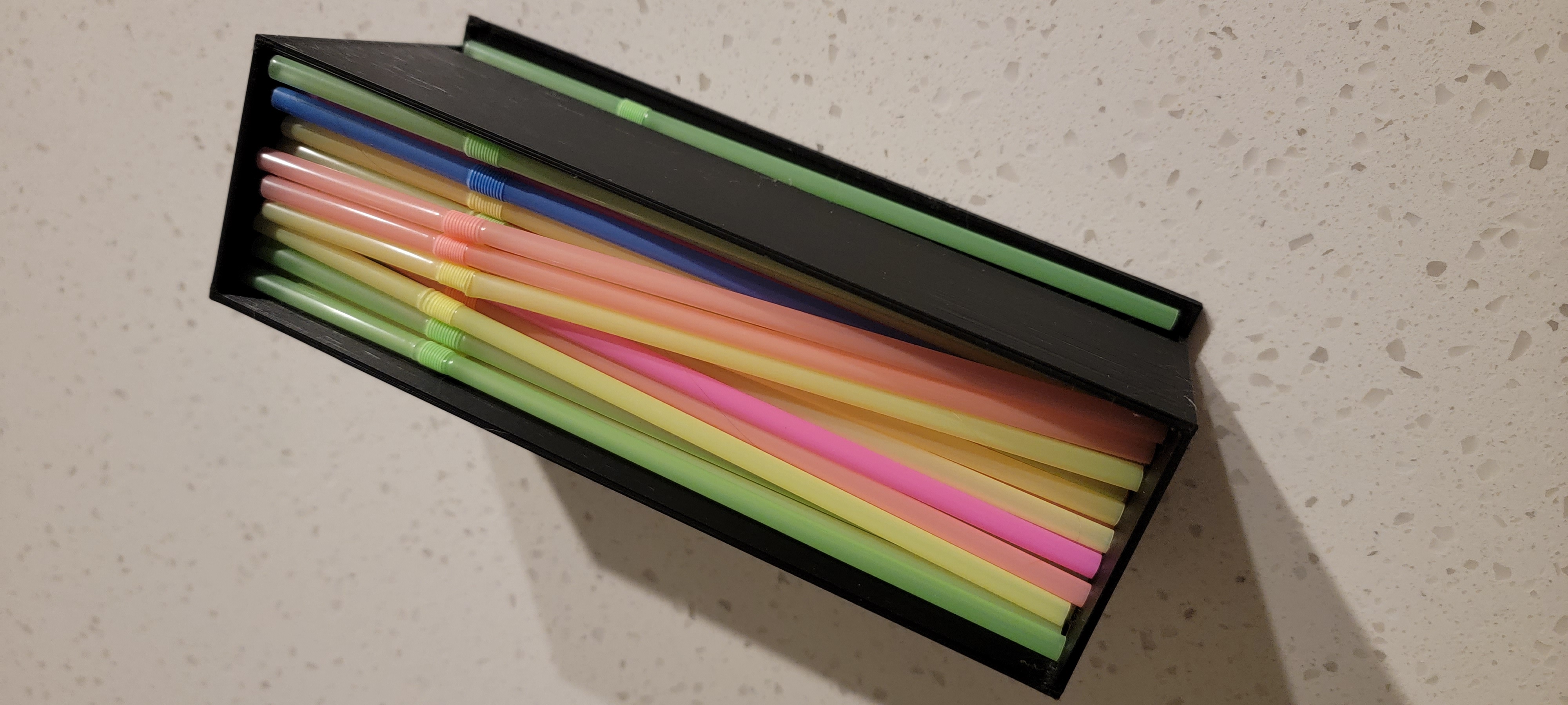 Straw Organizer by jlc_1988 Download free STL model