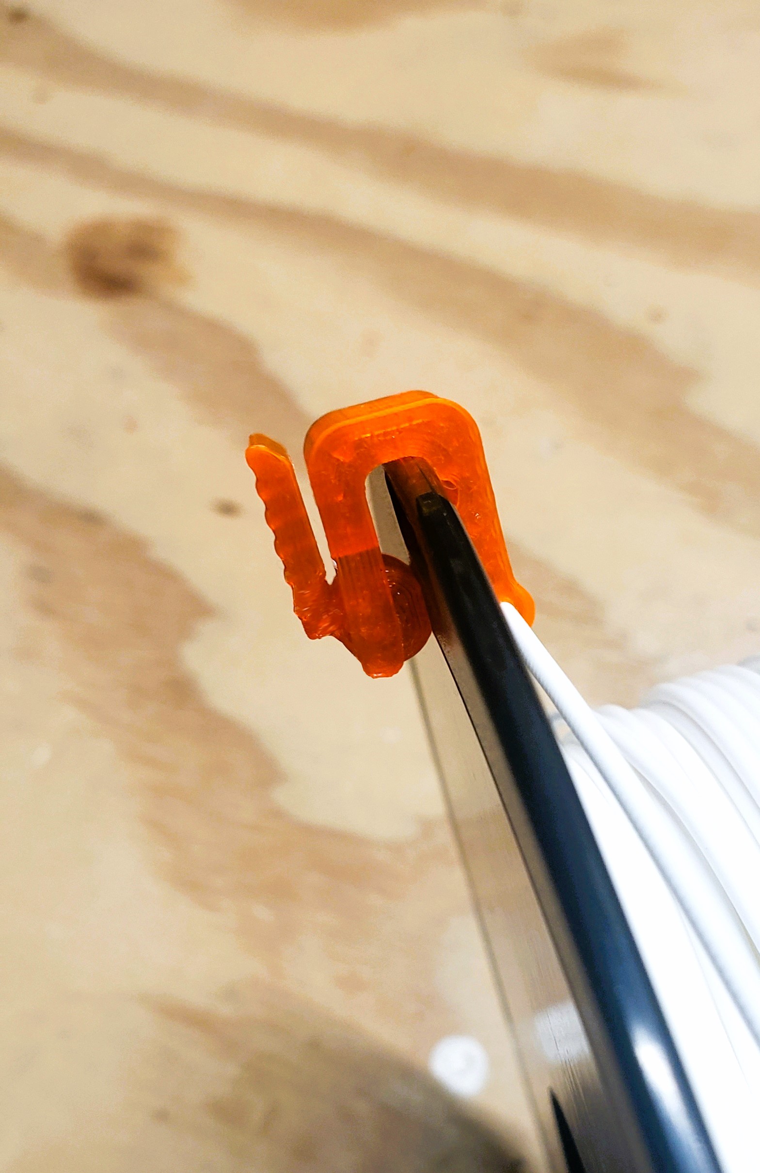Filament Clip (CAM) - Print in Place