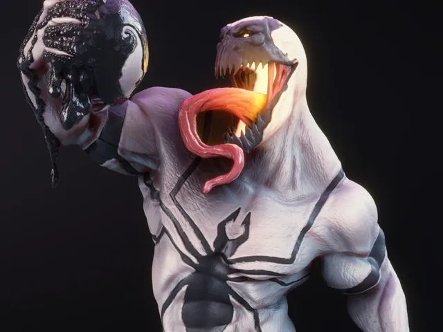 AntiVenom Statue