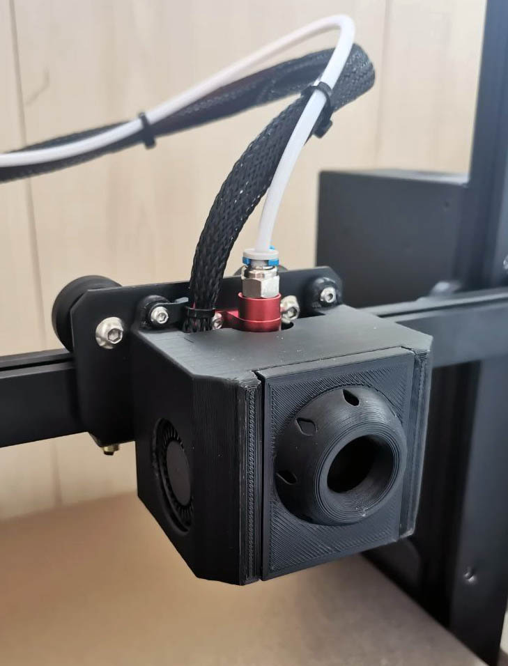 Elegoo Neptune 3 Fan Duct with Silencer