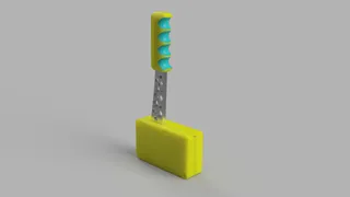 G27 brake pedal with load cell by P--JawZ--K, Download free STL model