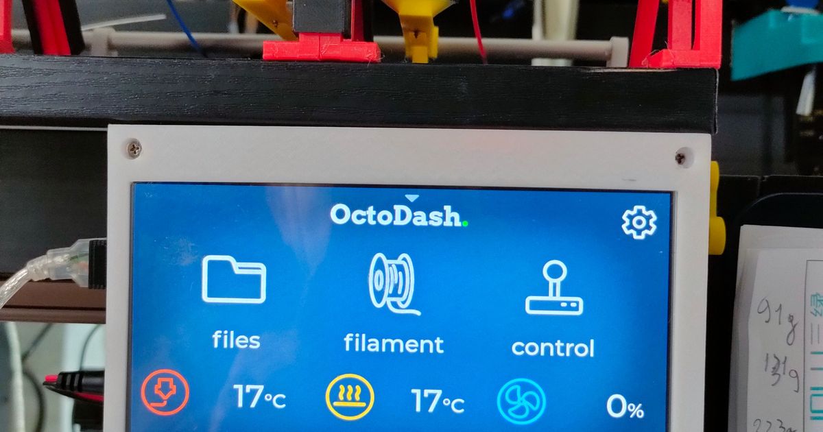 Raspberry pi 4 7 waveshare display by emanuele download free stl