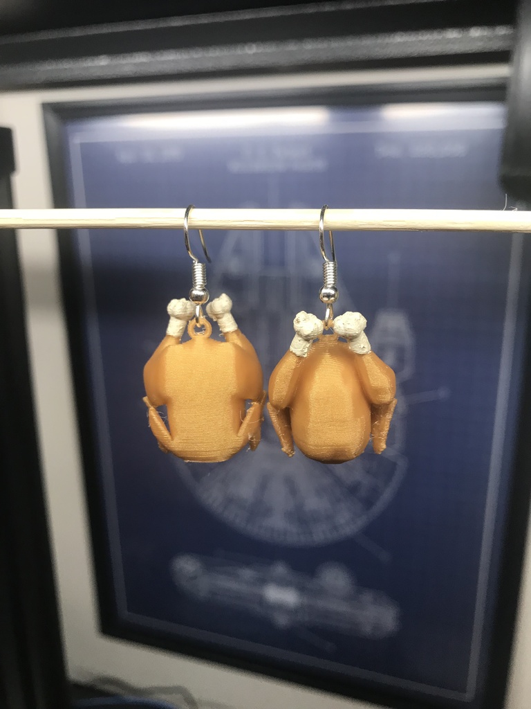 Thanksgiving Turkey Earrings