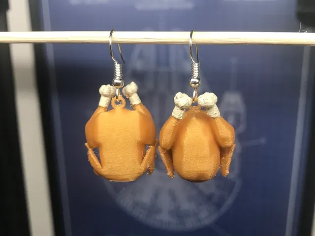 Thanksgiving Turkey Earrings