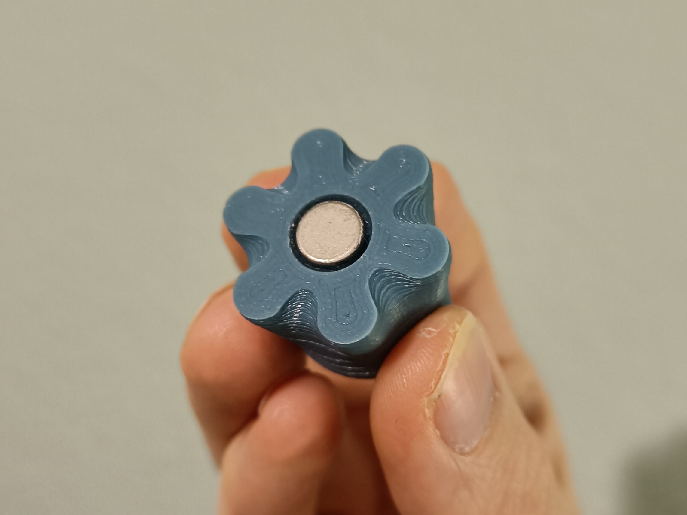 Miniatura 2 do modelo 3D Pacman Ghost Magnet