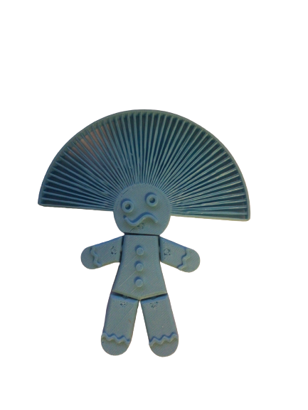 Ginge - The articulater hairy gingerbread man