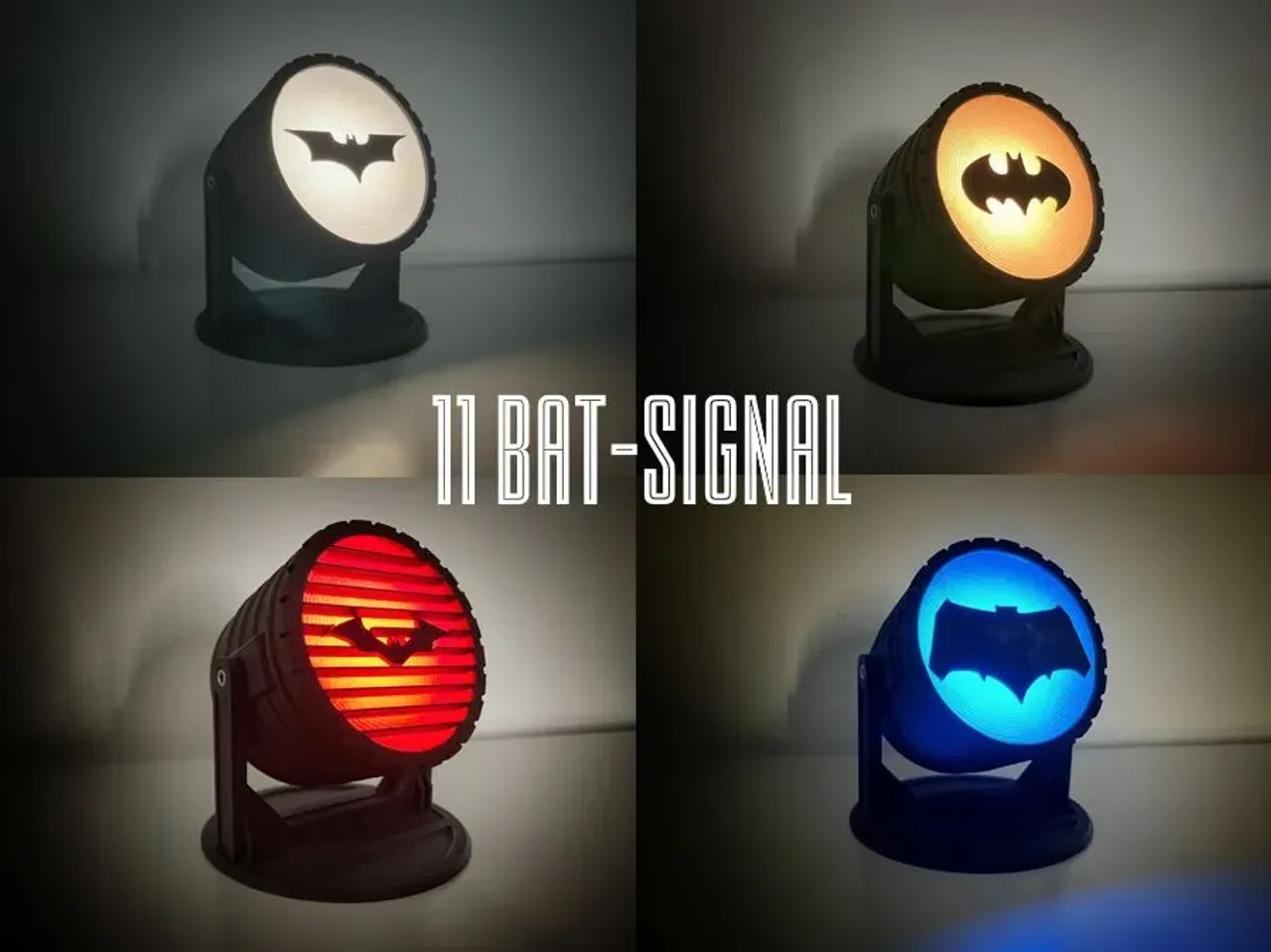 Batman Bat Signal Projection Light LED Table Lamp 