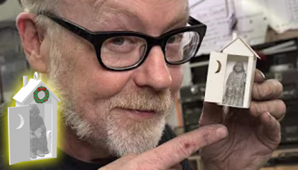 Adam Savage's Festive Vader Outhouse Ornament
