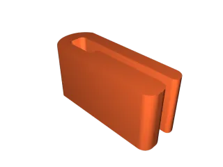 Vacuum Bag Sealer Clip by skew3D, Download free STL model