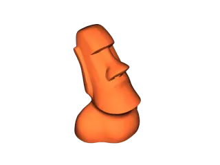 Buff Moai, 3D models download