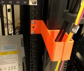 1U Cable Manager for 19