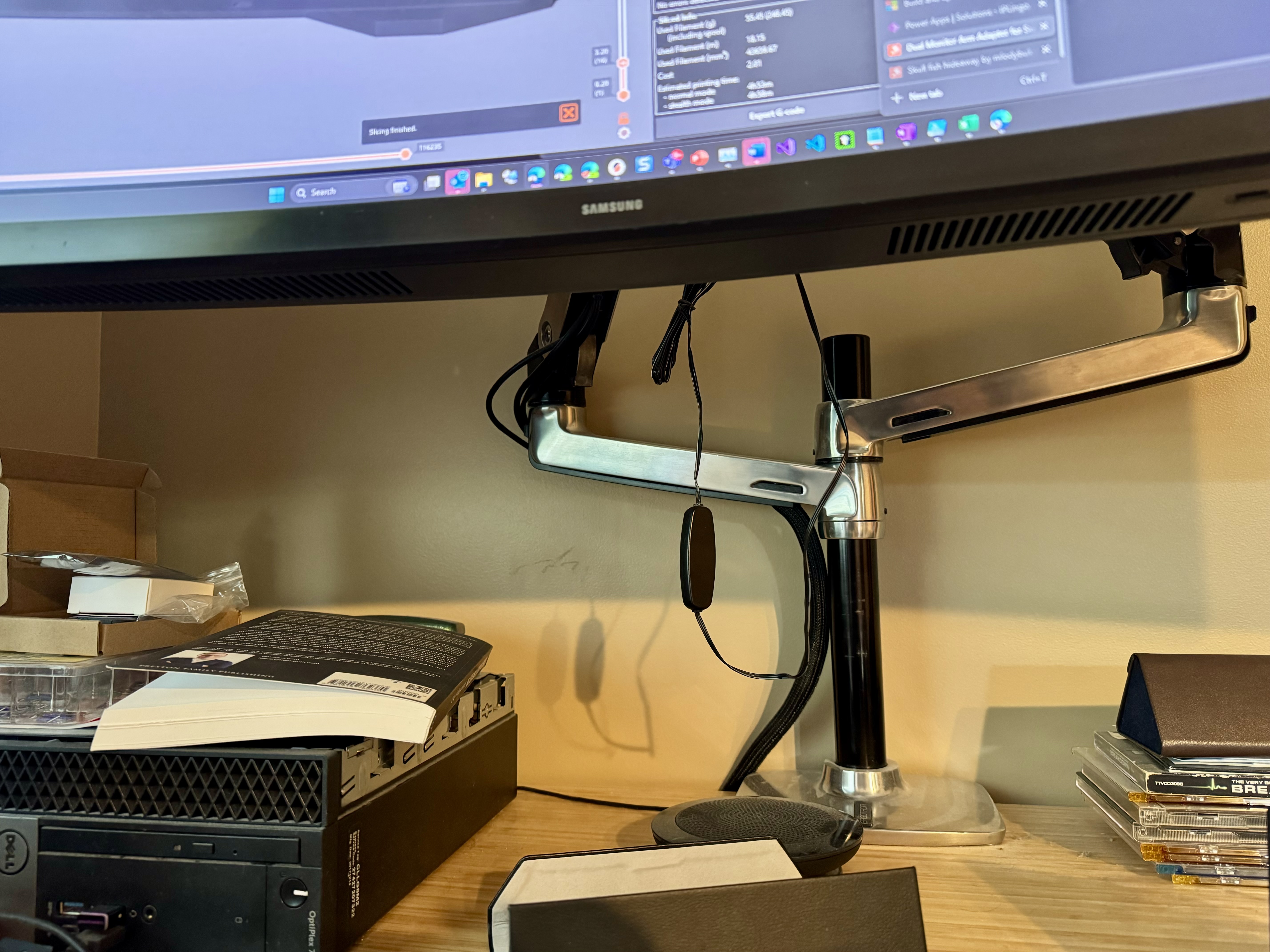 Ergotron LX Dual Arm Adapter for Samsung G9 (and other heavy monitor support)