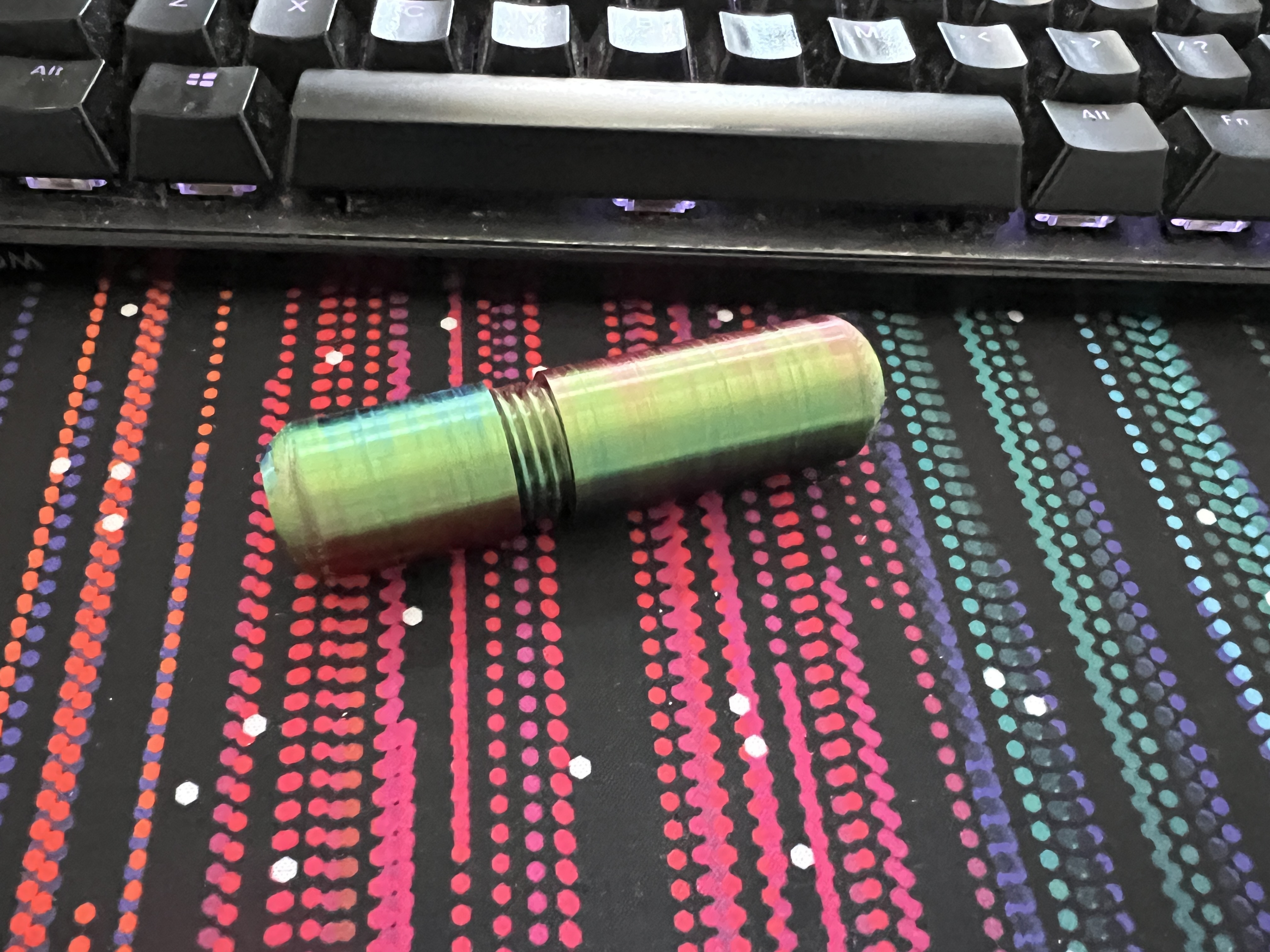 Miniatura 3 do modelo 3D Chap Stick Threaded Case