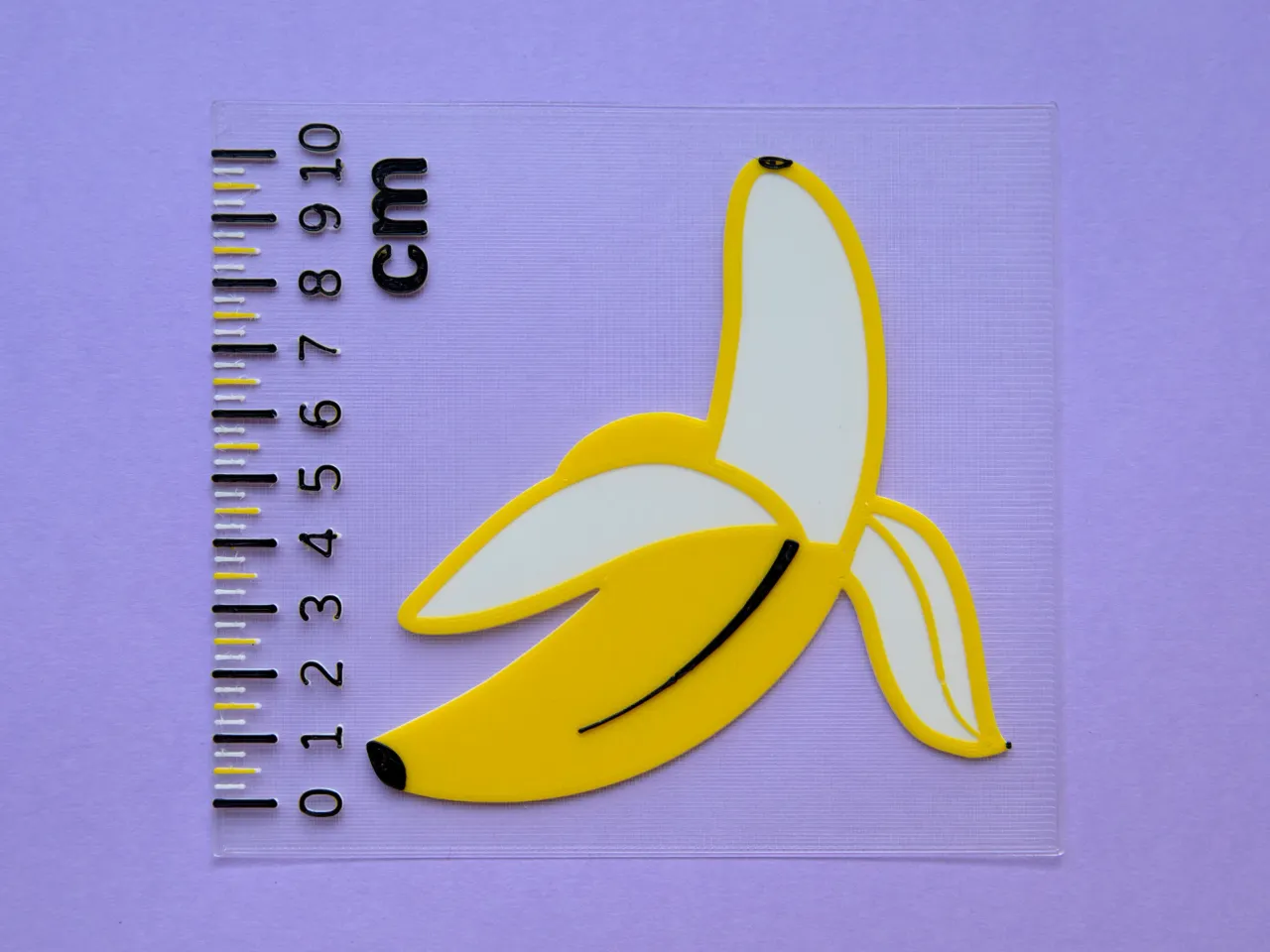 Banana for scale - Customizable OpenSCAD by Xavier Faraudo