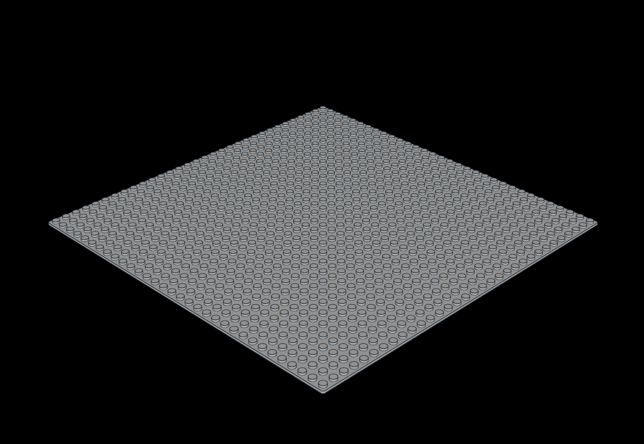 3d print lego base plate sale