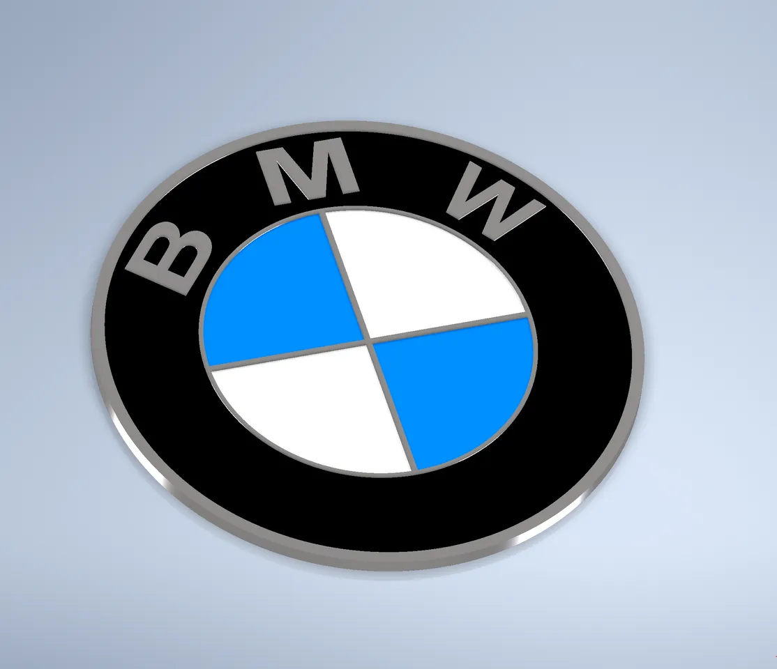 BMW logo by Boogie, Download free STL model