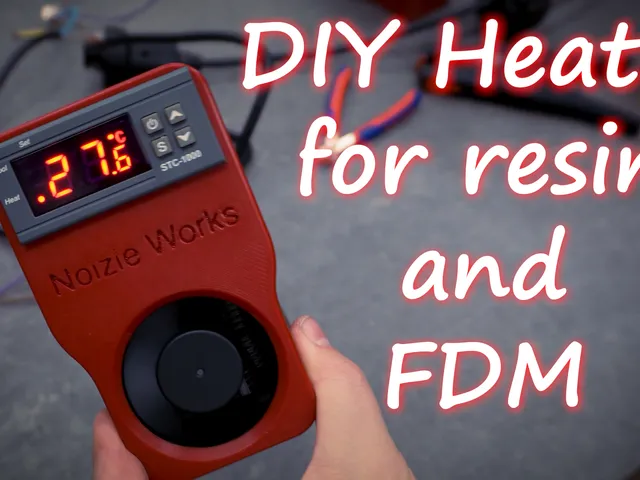Printable PTC heater all-in-one enclosure module