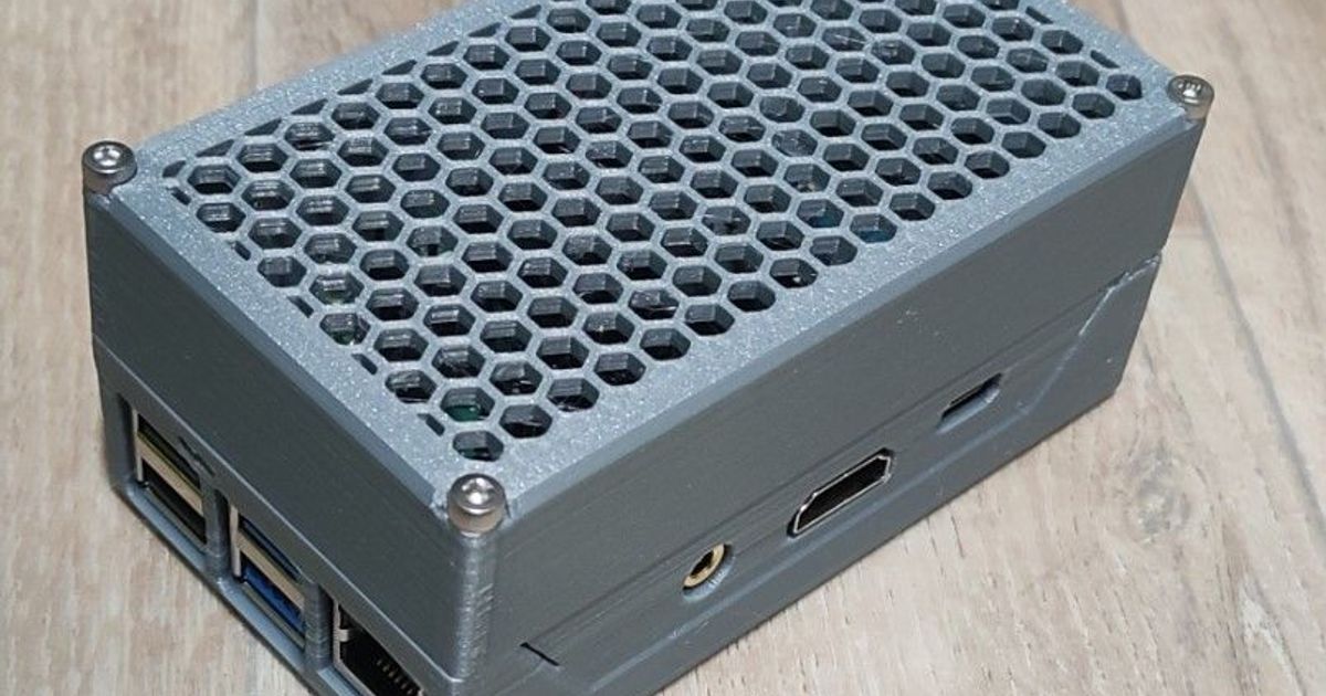 Rock Pi 4b Case By Noswear Download Free Stl Model