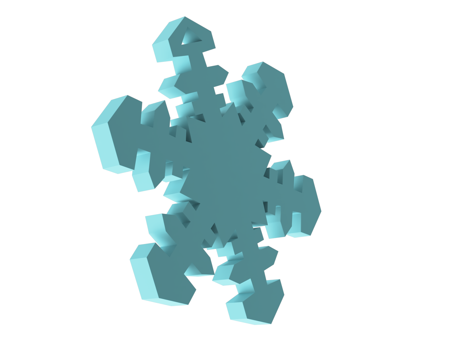 Snowflake By Calin Download Free STL Model Printables snowflake-by-calin-download-free-stl-model-printables