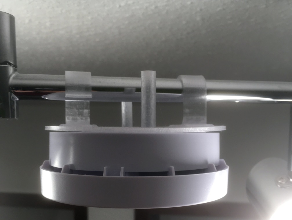 Smoke detector mount for round bars (FreeCAD) by Mirx | Download free ...
