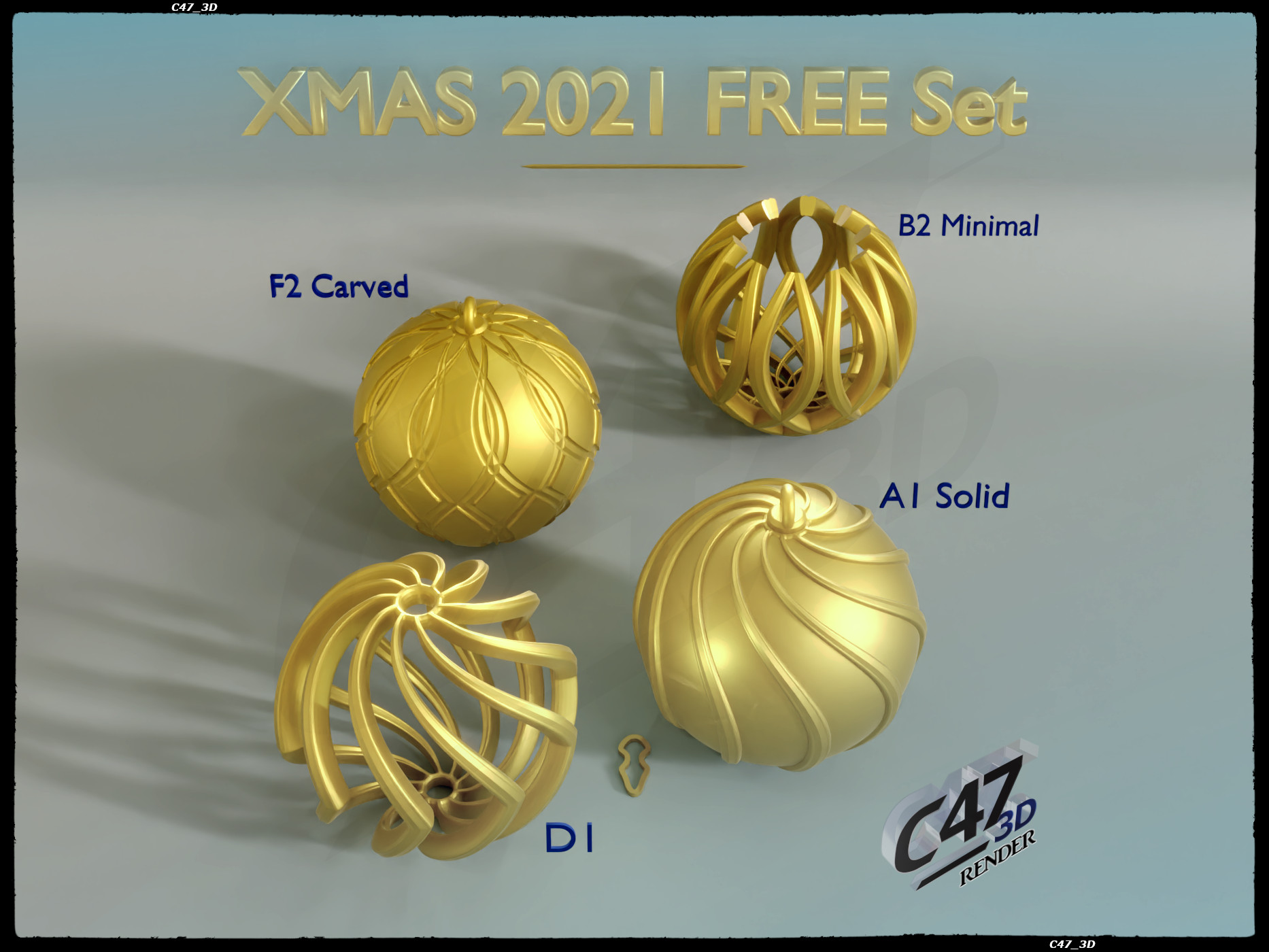Xmas 2021 Baubles Set