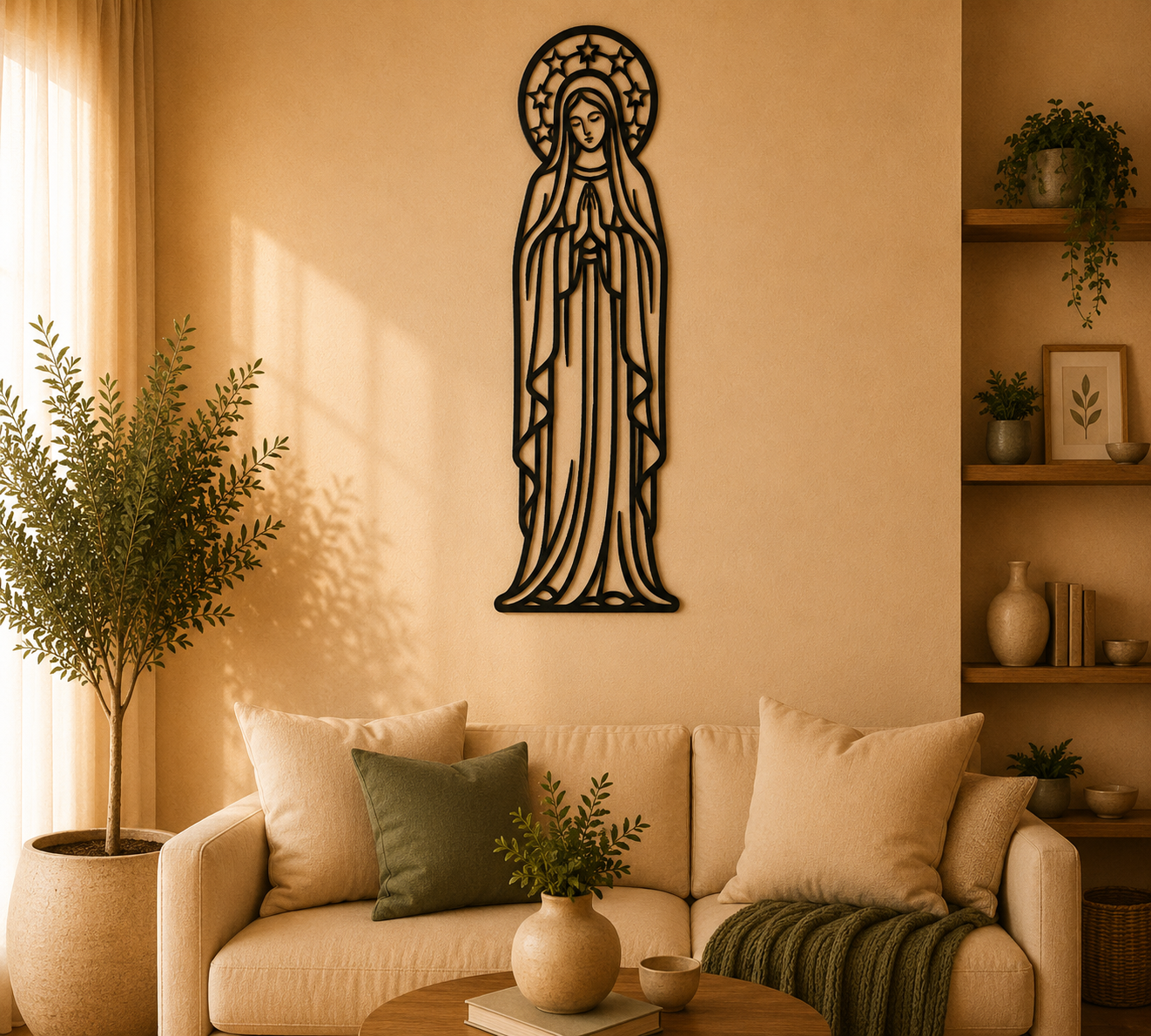 Holy Mary Prayer 2D Wall Art