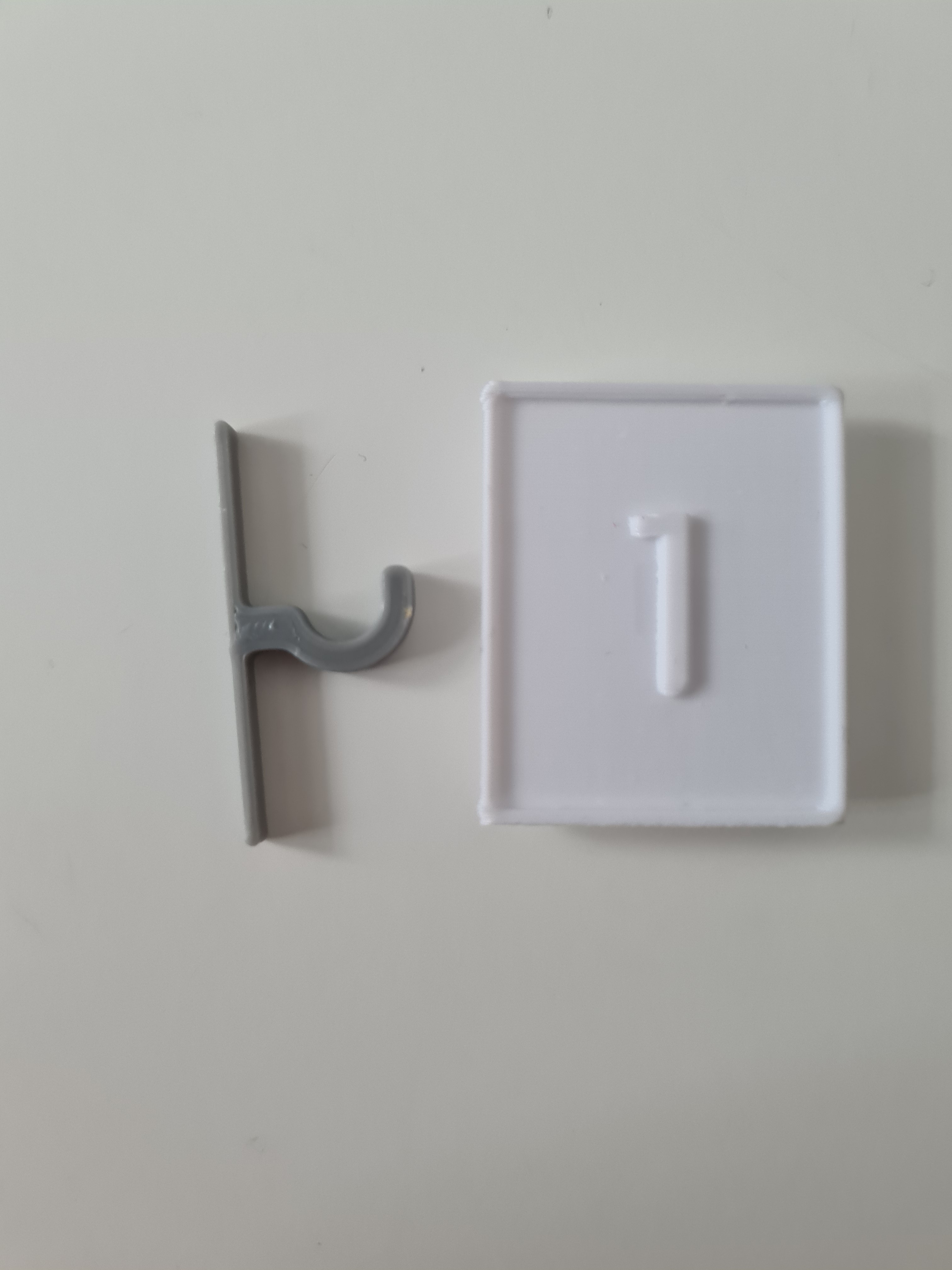 Numbered Christmas Calendar Hooks by broblok Download free STL model Numbered Christmas Calendar Hooks by broblok Download free STL model