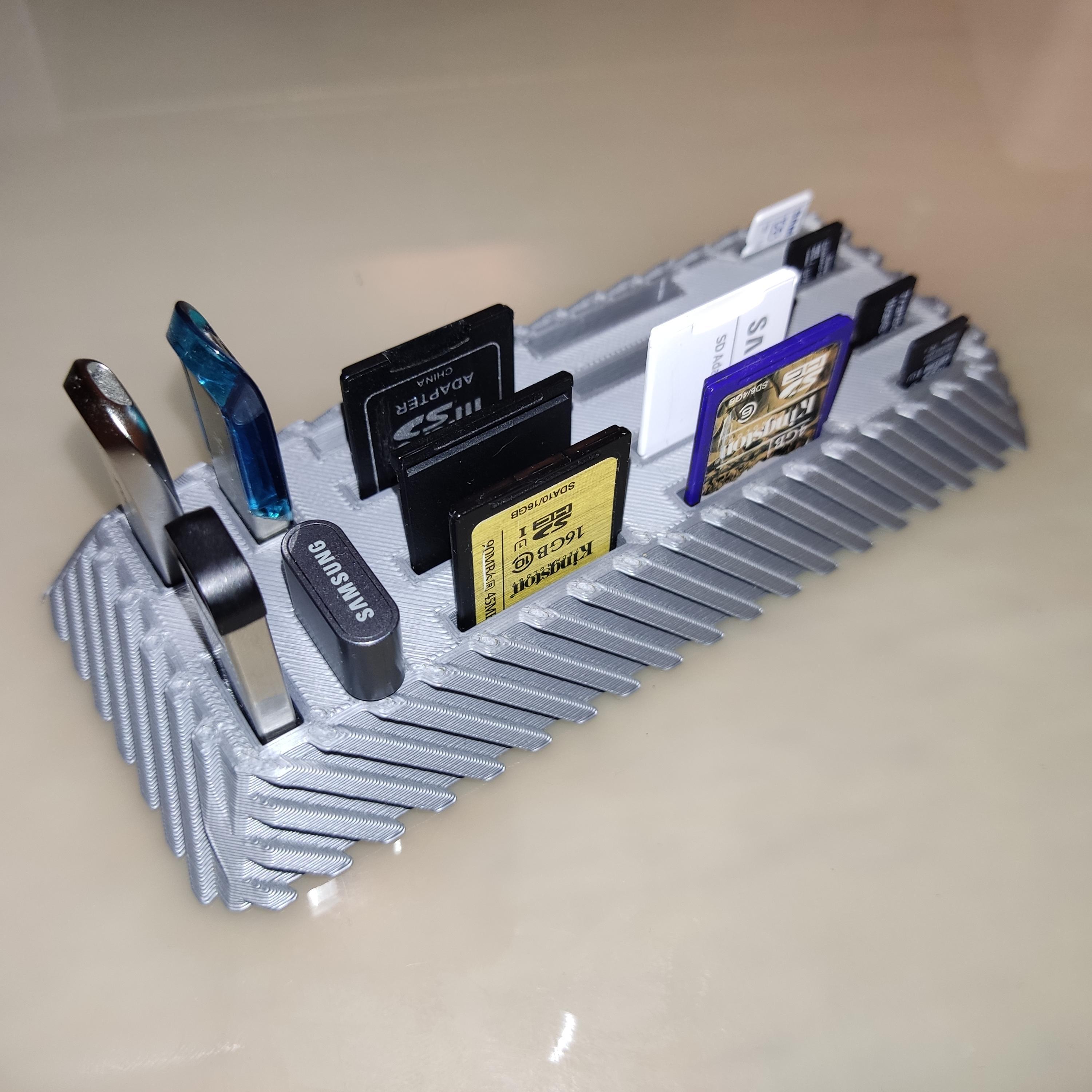USB & SD & Micro SD holder