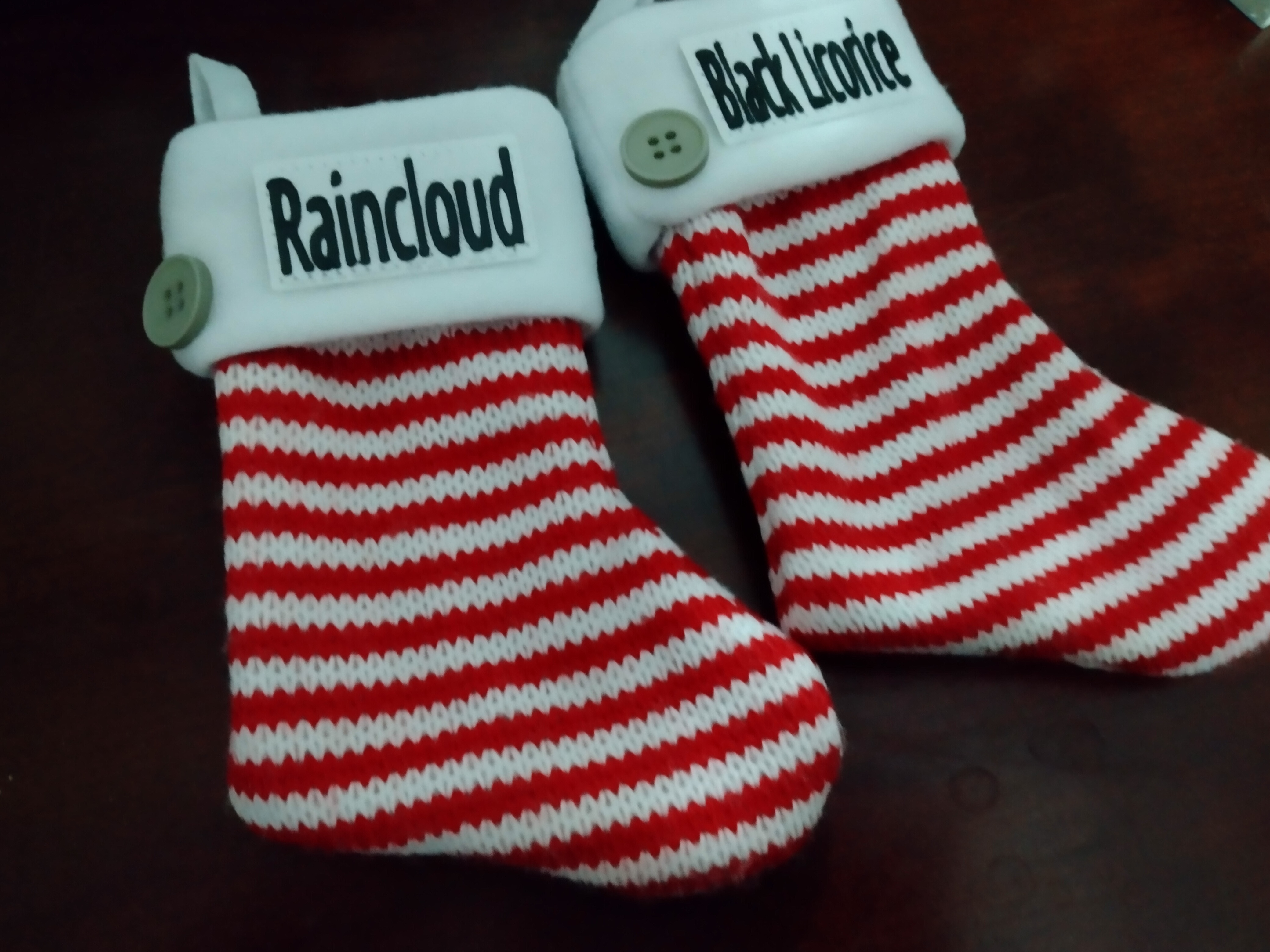 Nametags for Bunny Stockings