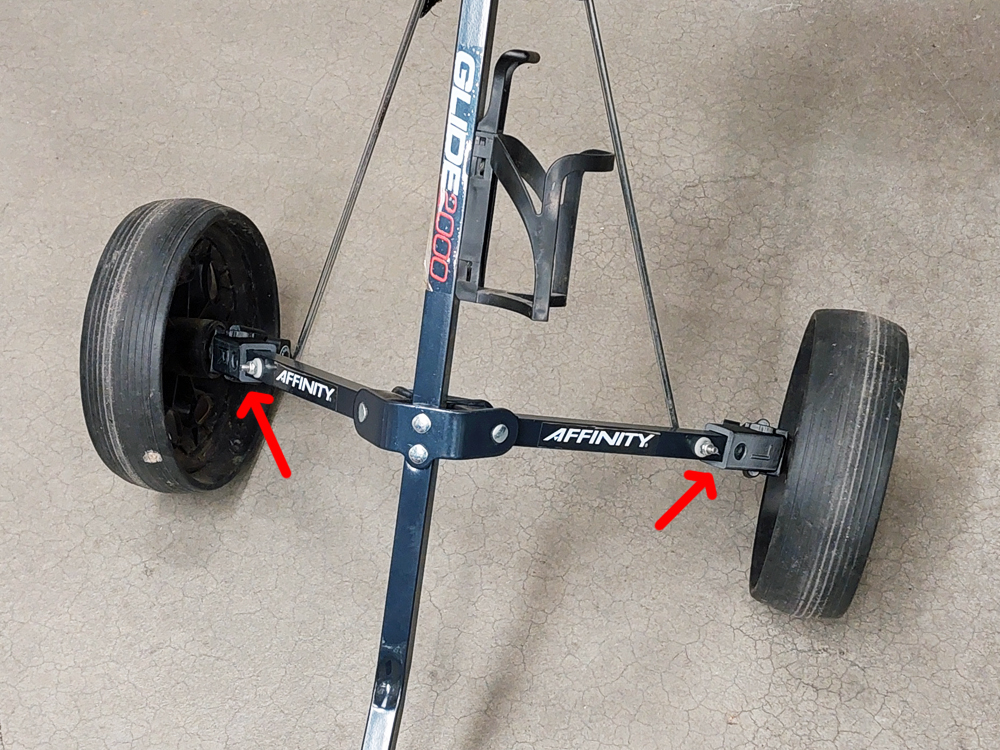 Replacement Foot for Affinity Glide A2000 2-Wheel Folding Golf Cart