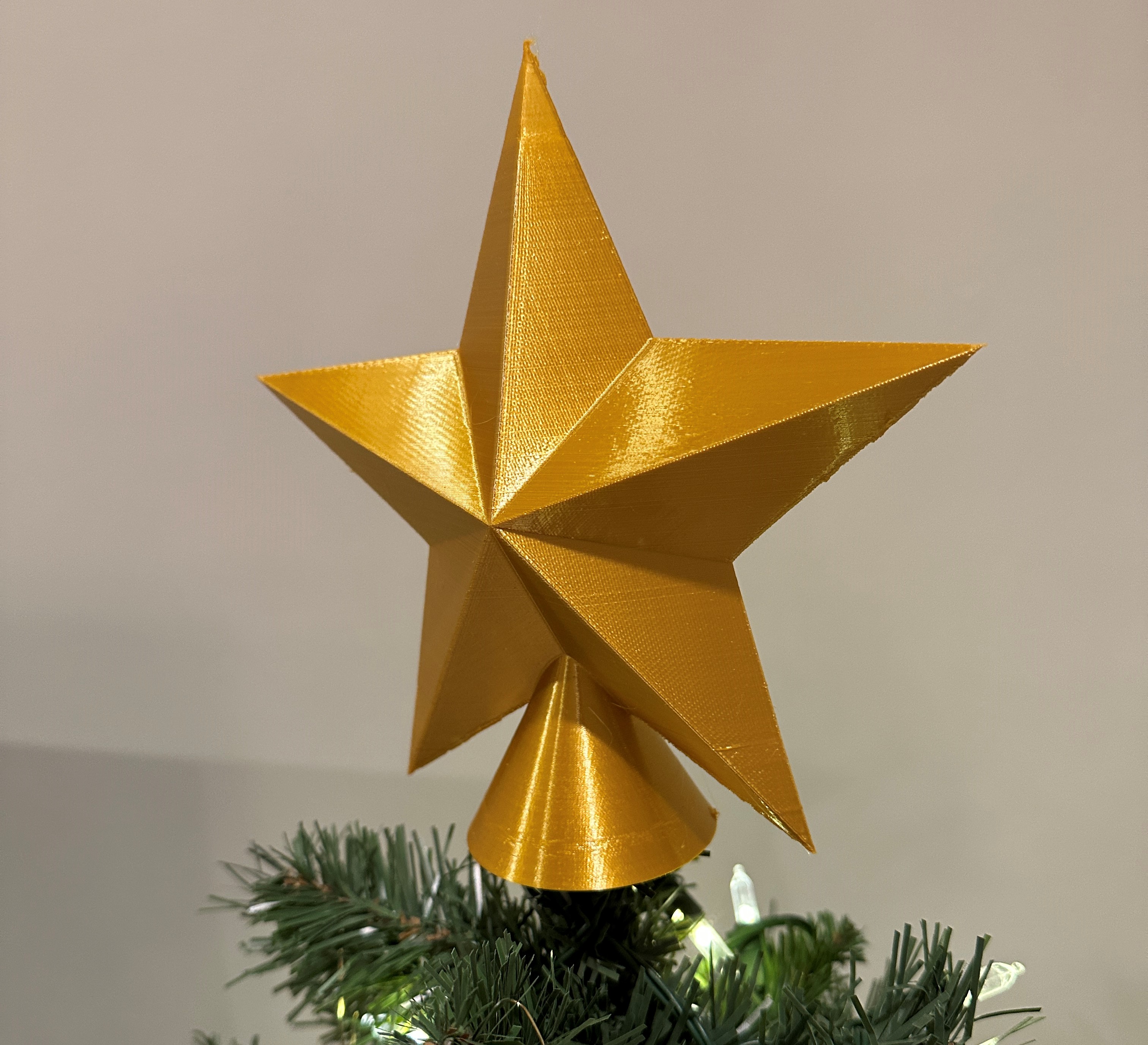 Star Christmas Tree Topper