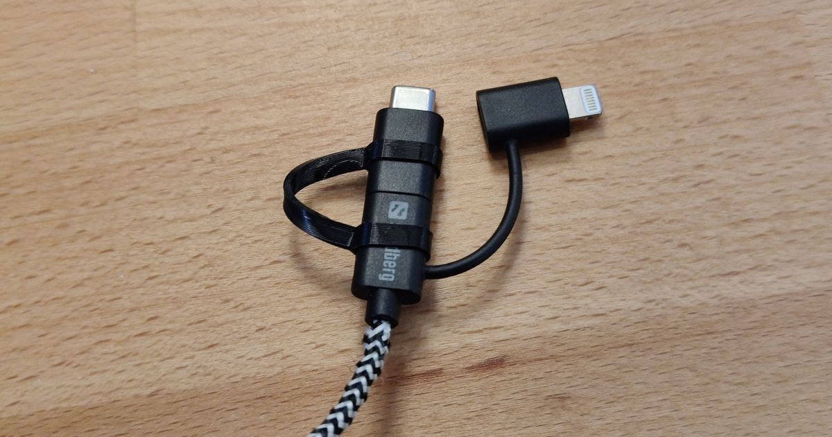 USB adapter cable repair by Simon Download free STL model
