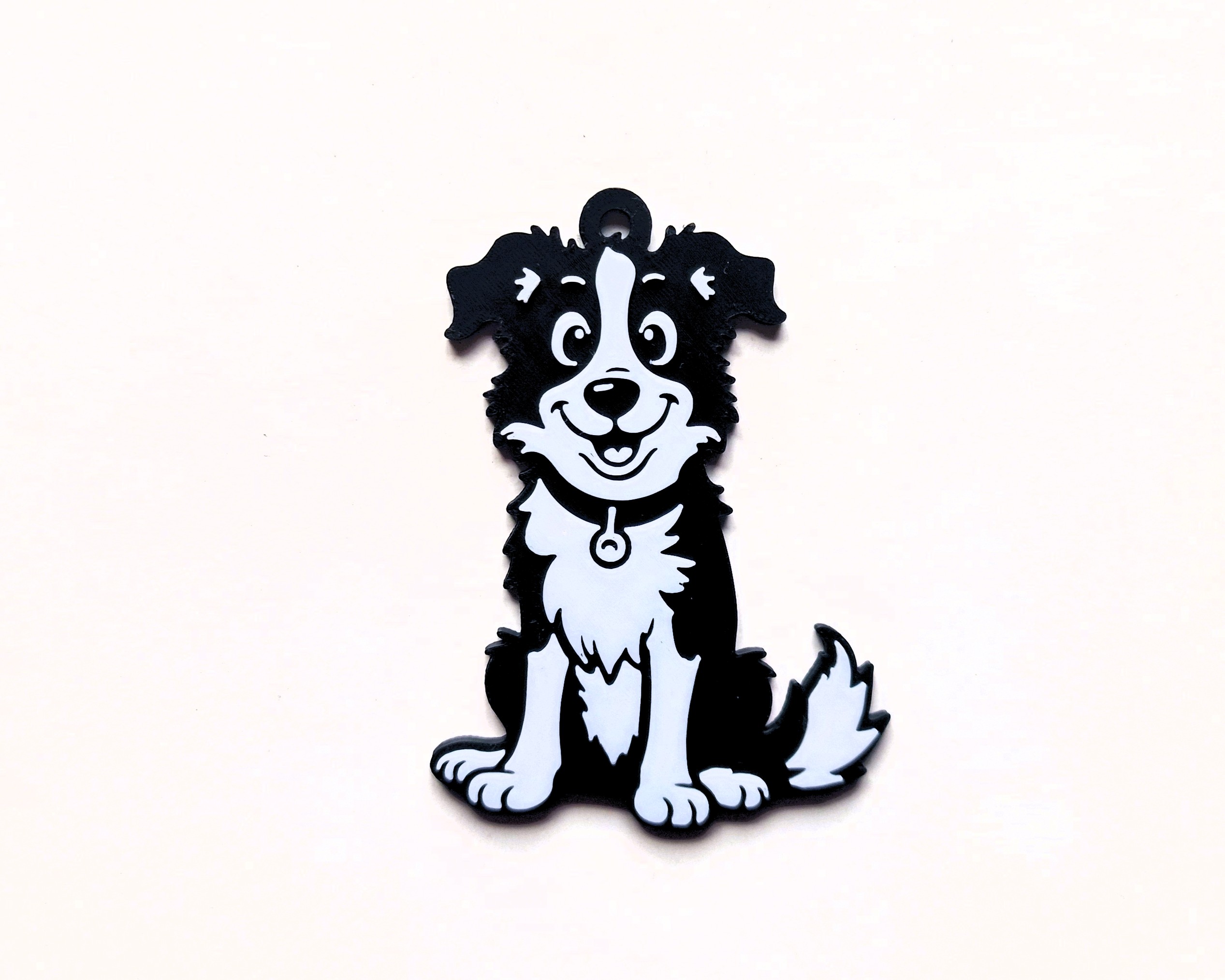 Dog keychain 1 3D model