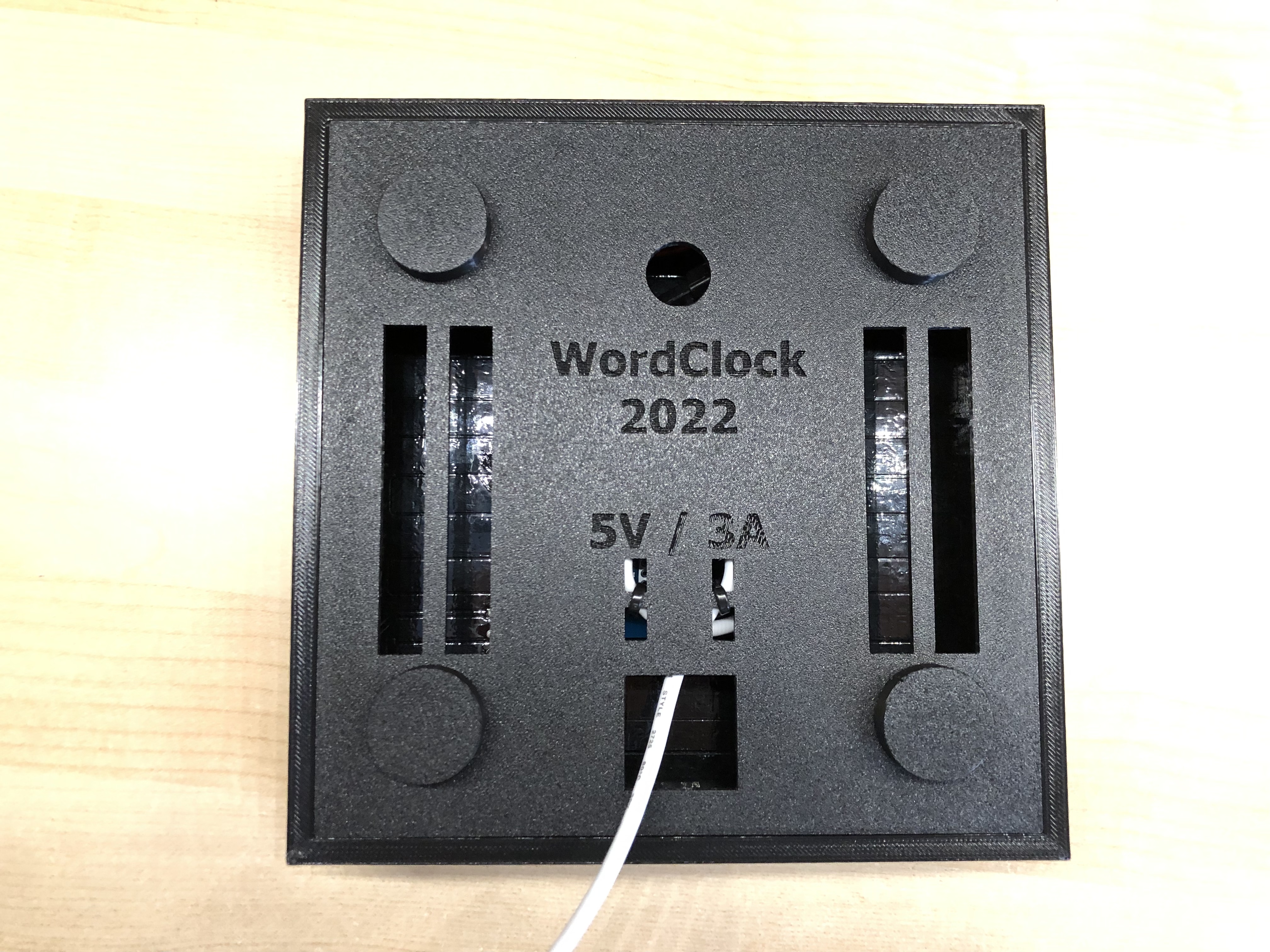 Miniatura 26 do modelo 3D WordClock 16x16 LED matrix
