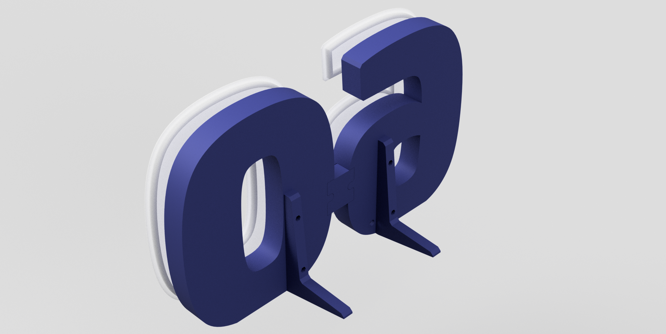 LED Sign 60 by schl3nk3 | Download free STL model | Printables.com