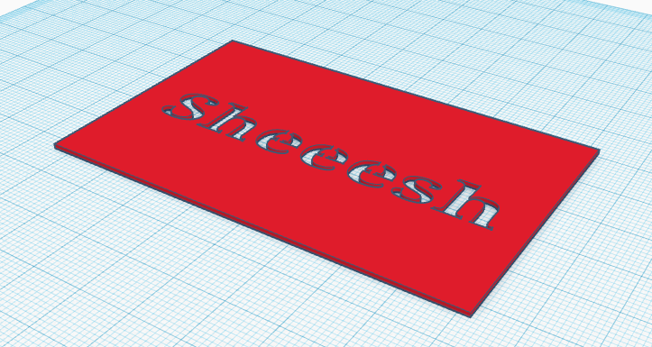 Joke Card - Sheesh