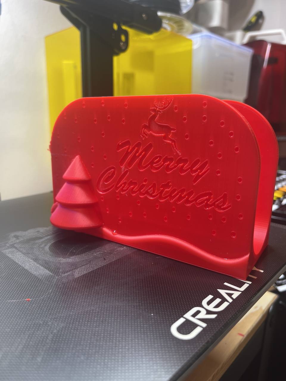 Christmas napkin holder