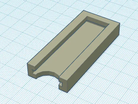 Filament tag holder and cut out frame 20x60mm by Ovland3D | Download ...