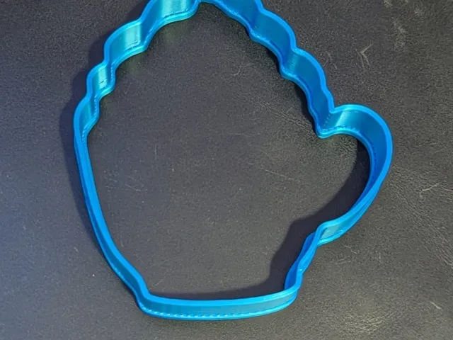 Cup of Coffee with whipped cream Cookie Cutter