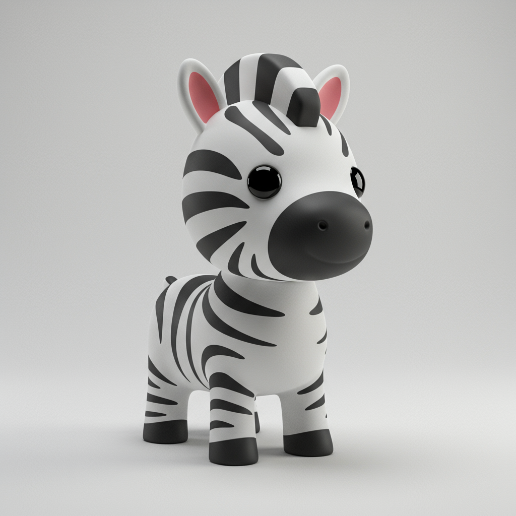 Zebra  Cute Animal Toys for Kids [YAMSASO DESIGN]